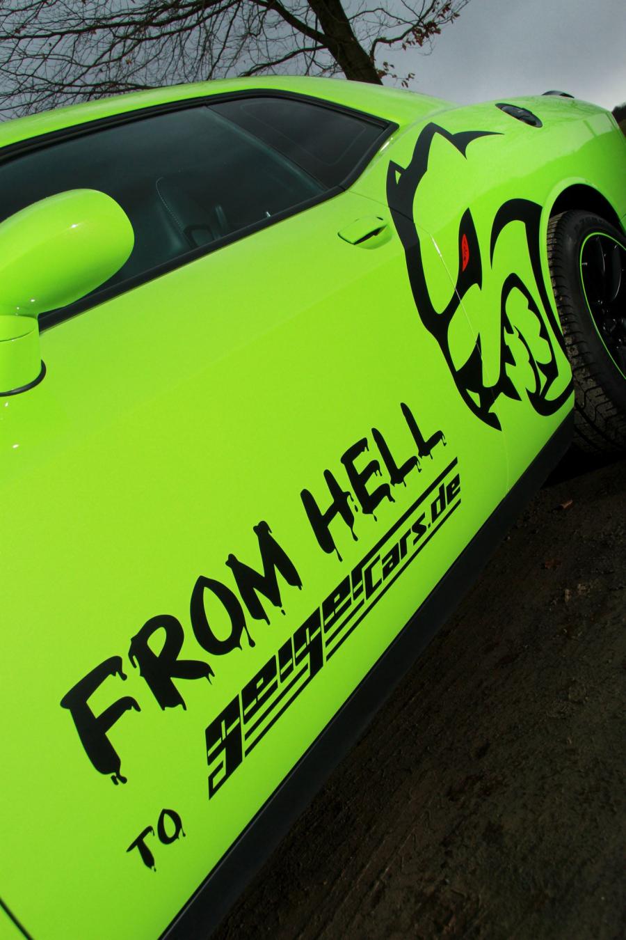  Dodge Challenger SRT Hellcat by GeigerCars 2015 года  (фото 10 из 16)